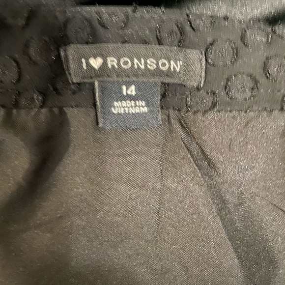 I Love Ronson black short skirt, size 14 - Picture 8 of 8